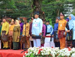 Pj Walikota Budi Utama Pimpin Upacara Perdana Hari Jadi Pangkalpinang ke-267 di Museum Timah