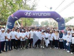 Ribuan Peserta Ikuti Color Run Festival Layangan Kota Pangkalpinang 2024, Sekda Mie Go Kibarkan Bendera Start