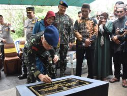 Kapolda Babel Resmikan Sumur Bor Di Desa Batu Belubang, Bantu Masyarakat Terdampak Kekeringan Di Musim Kemarau