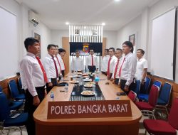 Hari Jadi Ke-77 Fungsi Reserse, Polres Bangka Barat Gelar Sarasehan Dan Syukuran Secara Daring