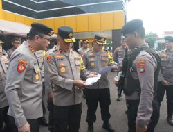 Riksa Senpi Anggota, Polda Babel : Komitmen Jaga Integritas Dan Profesionalitas