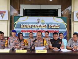 Konferensi Pers Akhir Tahun 2024, Polres Bangka Tengah Rilis Pencapaian, Tren Dan Data Kinerja