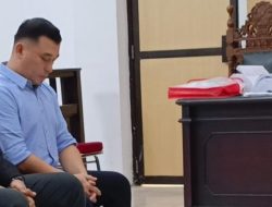 Tertunduk Lesu, AO Bank Sumsel Jadi Terdakwa Dugaan Korupsi Bank Sumsel Babel