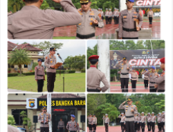 Polres Bangka Barat Gelar Upacara Hari Kesadaran Nasional