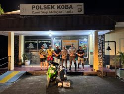 Polsek Koba Ungkap Kasus Curat Di Dermaga Nelayan Desa Kurau Timur