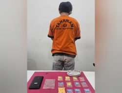 Su Alias Afon Diamankan Ditresnarkoba Polda Babel Usai Kedapatan Miliki 126 Butir Ekstasi