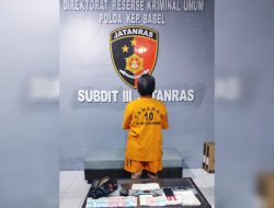 Satu Tahun Jadi Penyedia Judi Togel, Pria Paruh Baya Di Bangka Tengah Ditangkap Tim Jatanras Polda Babel