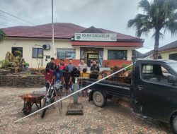 Lima Terduga Pencuri TBS Kelapa Sawit Diamankan Polsek Sungai Selan