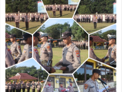 Polres Bangka Tengah Gelar Upacara HKN, Beri Reward Personel Berprestasi