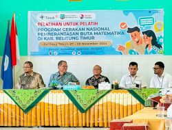 Tingkatkan Kompetensi Guru di Belitung Timur, PT Timah Tbk Selenggarakan Program Pelatihan Gernas Tastaka