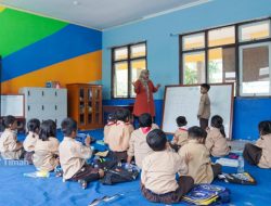PT Timah Bantu Fasilitas Belajar Untuk SDN 21 Gantung