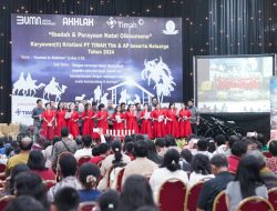 Rayakan Natal, PT Timah Berbagi Dengan Gereja Di Sekitar