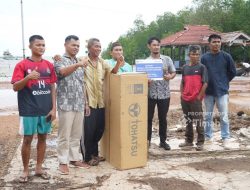 PT Timah Bantu Nelayan Beruas Tingkatkan Hasil Tangkapan