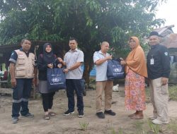 Respons Cepat, PT Timah Bantu Warga Terdampak Banjir Di Bangka Barat