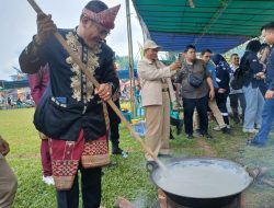 Dukung Pelestarian Tradisi Masyarakat, PT Timah Serahkan Bantuan Untuk Sukseskan Pesta Adat