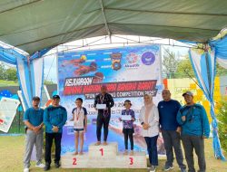 Tingkatkan Prestasi Atlet, Kolaborasi PT Timah Dan Polres Bangka Barat Gelar Kejuaraan Renang