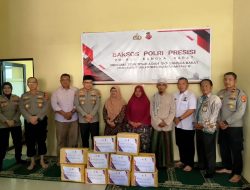 Baksos Polri Presisi, Polres Bangka Barat Bersama Forkopimda Dan OKP Sambut Ramadhan Bagi Bansos
