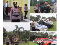 Apel Pasukan Operasi Ketupat Menumbing 2025, Polres Bangka Tengah Siagakan 145 Personil Gabungan