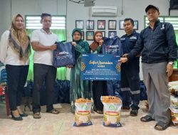 Bantu Kebutuhan Pangan Jelang Lebaran, PT Timah Serahkan Paket Sembako Bagi Warga Bangka Barat