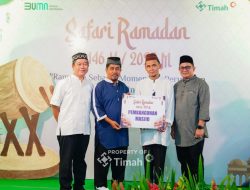 Tingkatkan Kenyamanan Warga Beribadah, PT Timah Serahkan Bantuan Bagi Masjid Al Hidayah, Perumnas Bangka Barat
