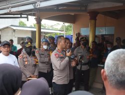 Tarik Pasukan Dari Batu Beriga, Kapolres Bangka Tengah : Kami Hadir Untuk Menjaga Keamanan Dan Mencegah Konflik