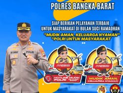 Berikan Layanan Pengaduan Selama Mudik, Polres Bangka Barat Buka HotLine 110