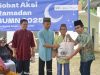 Berbagi Kebahagiaan, Sobat Aksi Ramadan Kementerian BUMN Dan PT Timah Berbagi Paket Sembako Untuk Masyarakat Bangka Barat