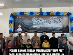Kapolres Bangka Tengah Hadiri Yatim Fest 2025 Di Masjid Muhajirin Koba