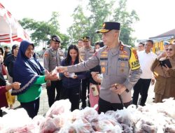 Polda Babel Gelar Bazar Polri Presisi, Bantu Masyarakat Penuhi Kebutuhan Jelang Idul Fitri