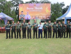 Setelah Polda Babel, Kini Giliran Korem 045/Gaya Gelar Bazar Murah Serentak