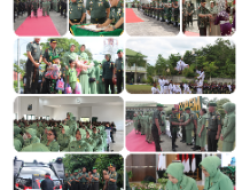 Pangdam ll/Sriwijaya Kunjungi Makorem 045/Gaya