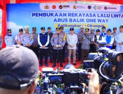 Pemberlakuan One Way Nasional, Kapolri : Hasil Evaluasi Karena Volume Arus Balik Melebihi Rata – Rata