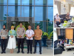 Perkuat Sinergitas Penegakan Hukum, Kapolres Bangka Tengah Lakukan Kunjungan Kerja Ke PN Dan Kejari