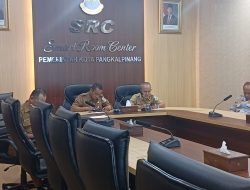 Pemkot Pangkalpinang Ikuti Rakor Virtual Kemendagri, Berharap Sekolah Unggul Garuda Segera Direalisasi