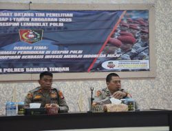 Tim Sespim Lemdiklat Polri Kunjungi Polres Bangka Tengah
