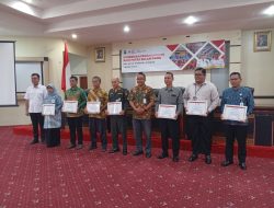Wakili Pj Wako, Juhaini Hadiri Pemberian Penghargaan Mitra Bulan Dana PMI Kota Pangkalpinang