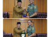 Silaturahmi Danrem 045/Gaya Ke Gubernur Kepulauan Bangka Belitung