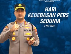 Hari Kebebasan Pers Sedunia, Kapolres Bangka Barat : Pentingnya Sinergi Antara Kepolisian Dan Pers 