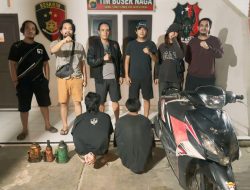 Dua Pelaku Pencurian Alat Bengkel Di Pangkalpinang Diringkus Tim Buser Naga, Salah Satunya Residivis