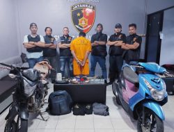 Jatanras Polda Babel Ungkap Kasus Curat 2 TKP Di Kabupaten Bangka