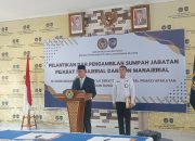 Sah!!!! Kakanwil Ditjenpas Babel Lantik 10 Pejabat Manajerial dan Non Manajerial