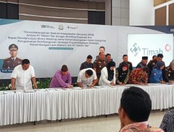 Pj Walikota Pangkalpinang Hadiri Penandatanganan MOU Kerjasama Bersama PT Timah