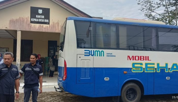 Antusiasme Warga Sambut Mobil Sehat PT Timah, Layani Masyarakat Desa Ibul Bangka Barat