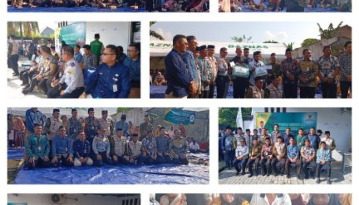 Tasyakuran Kantor Baru, Baznas Kota Pangkalpinang Santuni Kaum Dhuafa dan Pembinaan Muallaf