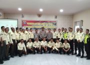 Polres Bangka Tengah Gelar Pembinaan Dan Anev Satpam, Kapolres Tekankan Peran Strategis Dalam Mendukung Kamtibmas