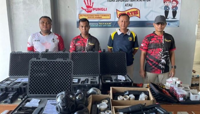 Pemeriksaan Rutin Senjata Non Organik, Lapas Narkotika Pangkalpinang Pastikan Keamanan Dan Kelayakan