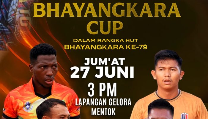 Jajang Mulyana Perkuat Bhayangkara FC di Final Bhayangkara Cup Polres Bangka Barat