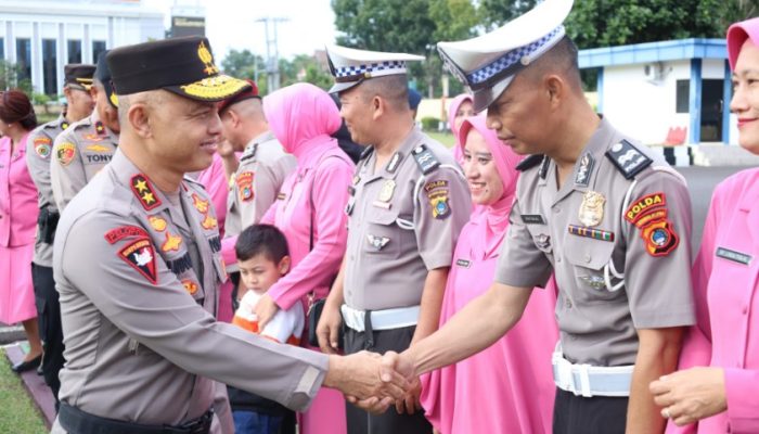 Ratusan Personel Polda Babel Naik Pangkat, Kapolda : Terus Berikan Pelayanan Terbaik Untuk Masyarakat