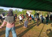 Gelar Olahraga Bersama, PT Timah Ajak Warga Tanjung Pandan Hidup Sehat Lewat Senam Bersama