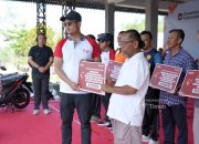 Di Belitung Timur, PT Timah Dukung Sektor Pertanian dan Serahkan Bantuan untuk Kelompok Tani Bina Tani